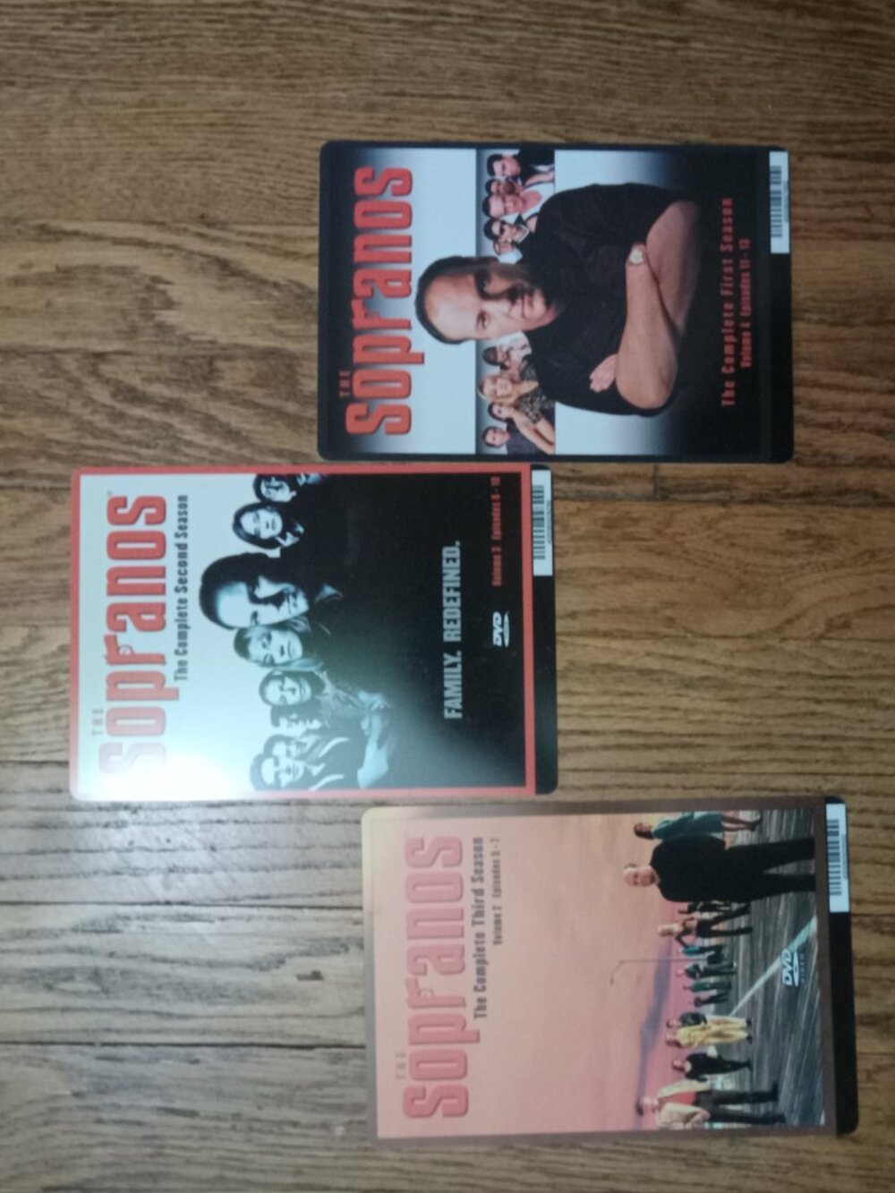 Blockbuster 8x5.5 Movie Backer Cards The Sopranos 1-3 Movie Posters